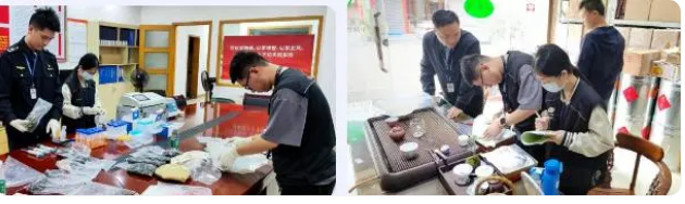 广州市荔湾区商场监管局展开茶叶质量安全突击检查