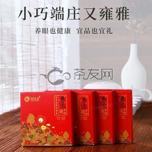 2017年润元昌 春浓方砖 熟茶 81克 试用 的图片