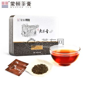 2016年蒙顿茶膏 老茶膏 熟茶 试用 的图片