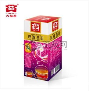 2018年大益 玫瑰普洱 熟茶 40克 试用 的图片