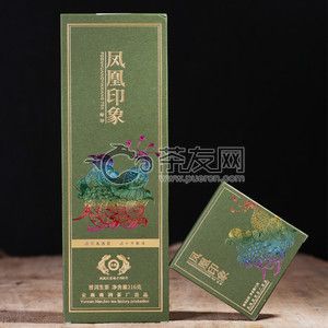 2019年古德凤凰 凤凰印象绿印 生茶 216克 试用 的图片