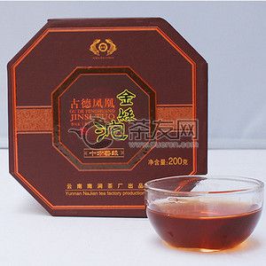 2016年古德凤凰 金丝沱 熟茶 200克 试用 的图片