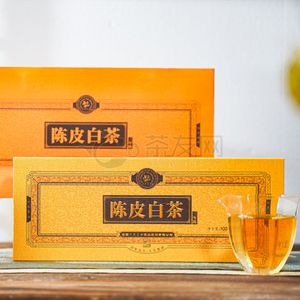 2023年六大茶山 陈皮白茶 再加工茶 100克 试用 的图片